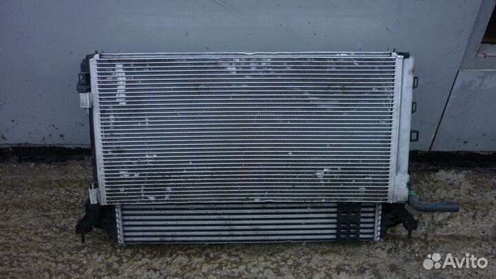 Кассета радиаторов лагуна 3