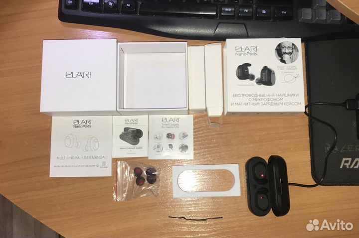 Беспроводные наушники Elari NanoPods NPS-1