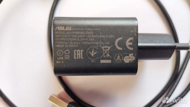 Сетевое зарядное USB устройство Asus и Vertex