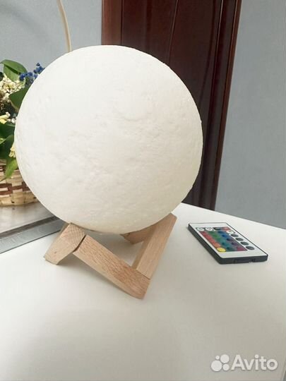 Светильник ночник луна