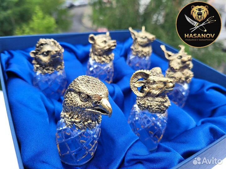 Рюмки перевертыши подарочный набор для мужчин