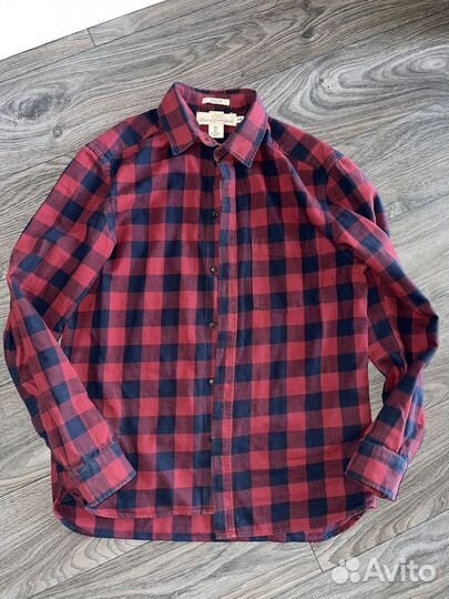 Рубашка в клетку женская