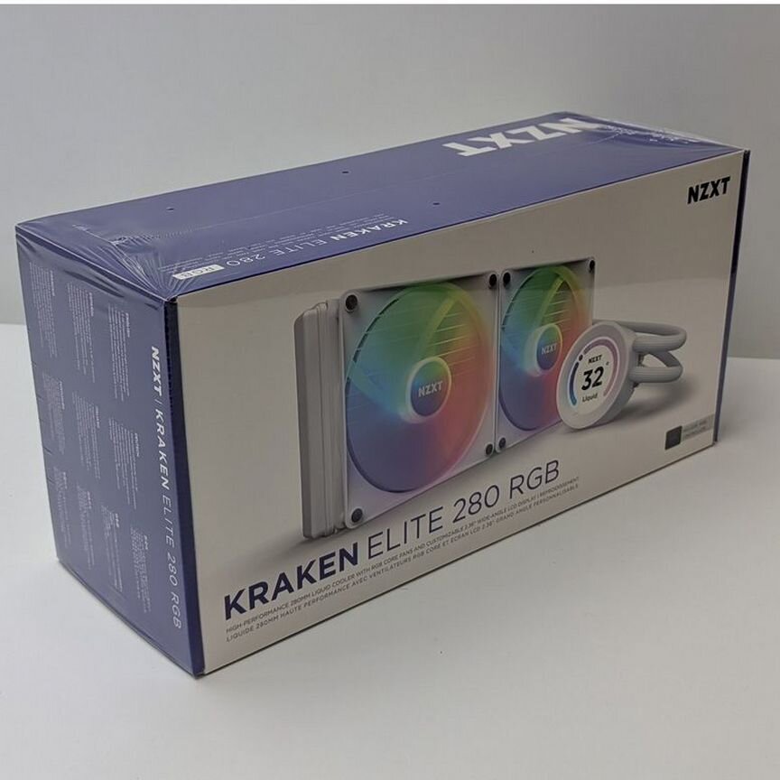 [RL-KR28E-W1] Водяное Охлаждение Nzxt, Kraken Elite