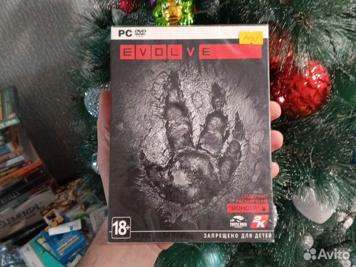 Evolve dvd box (новый)