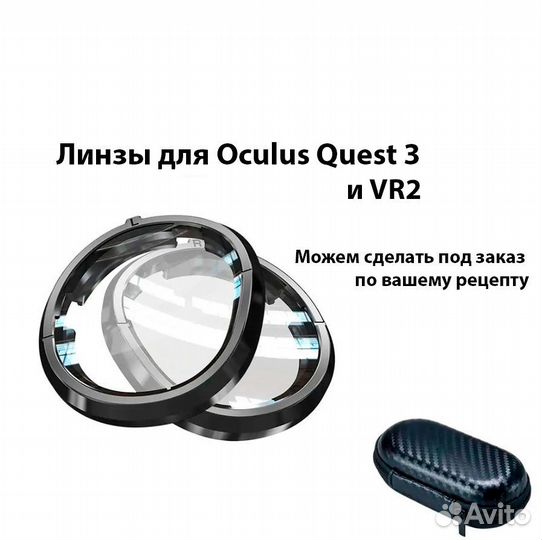 Линзы для Oculus Quest 3 и VR2