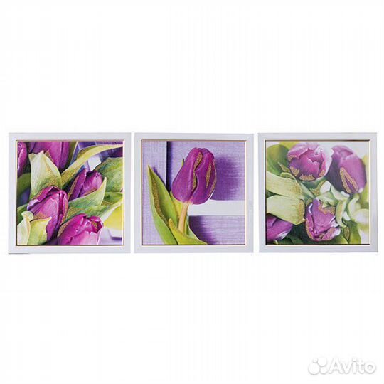 Репродукция триптих 21*21 см