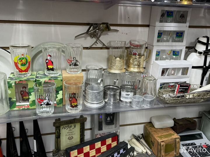 Набор столовой посуды СССР полевой армейской