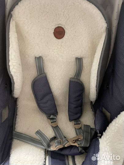 Коляска санки ника 7-8 с функцией качания