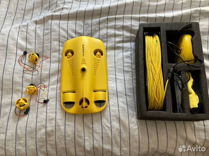 Подводный дрон Gladius Mini под ремонт