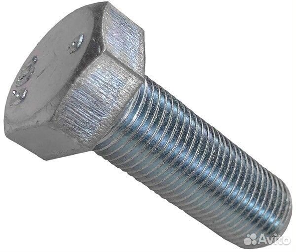 Болт М20х60 DIN961 (к.п.10.9 шаг резьбы 1,5 оцинко