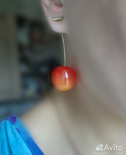 Серьги Вишни, Черешни