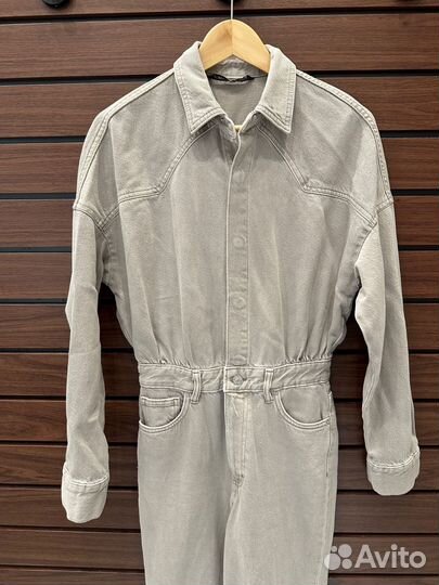 Комбинезон из денима zara