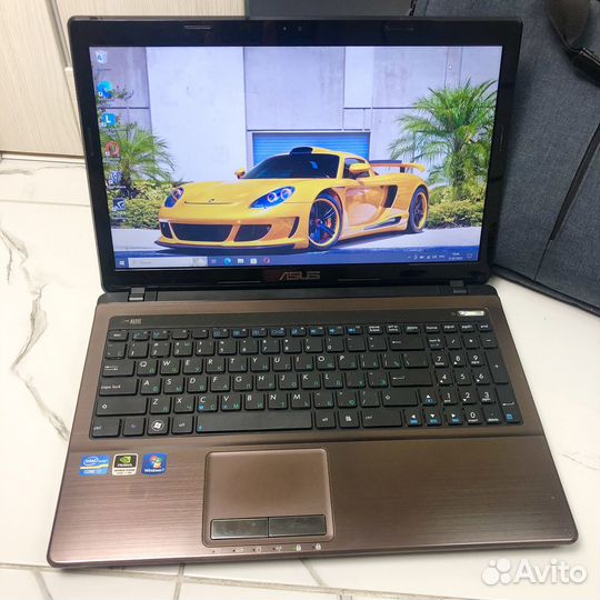 Мощный ноутбук Asus/GeForce/i7/8гб/SSD