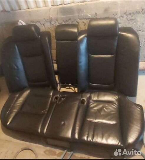 Задний диван сиденья бмв е65
