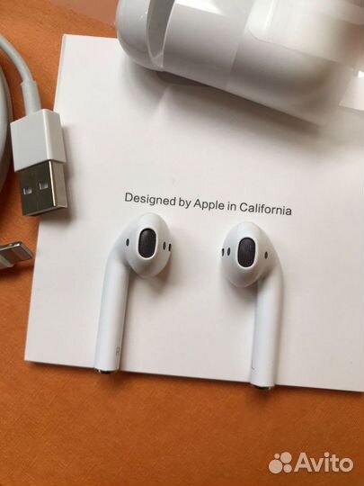 Airpods 2 премиум чип айроха звук блеск
