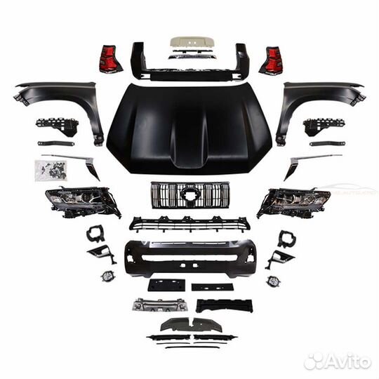 Рестайлинг Land Cruiser Prado 150 c 09 на 18г R658