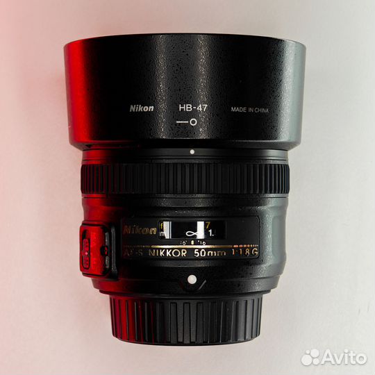 Объектив Nikon Nikkor 50mm f/1.8 G