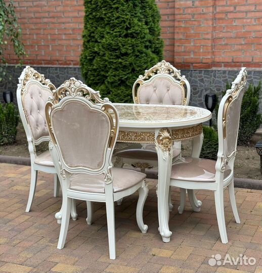 Стол, стулья набор. Доставка по всей России