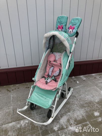 Санки коляска ника