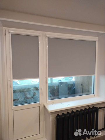 Рулонные шторы, жалюзи, установка