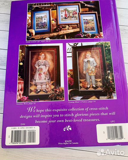 Книга Cross Stitch country crafts