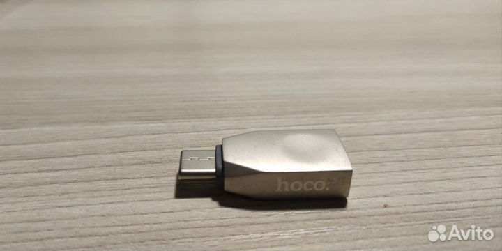 Адаптер Hoco UA9 переходник с USB на Type-C