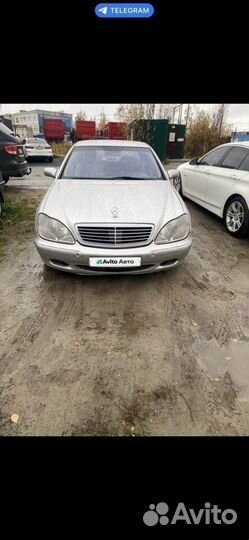 Mercedes-Benz S-класс 5.0 AT, 1999, 175 000 км