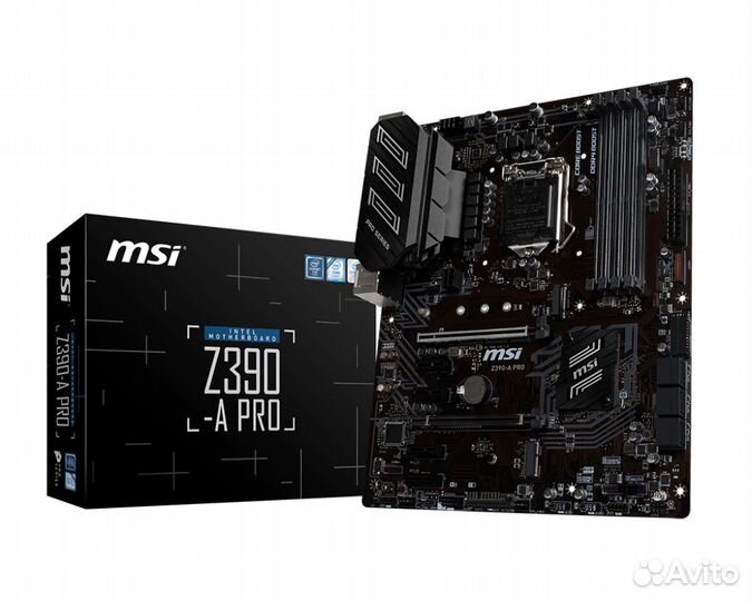 Комплект intel core i7 9700kf + MSI Z 390-a PRO