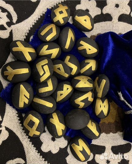 Руны крупные в мешочке