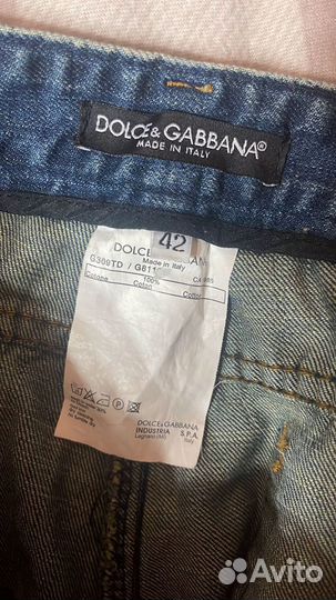 Джинсы Dolce Gabbana оригинал