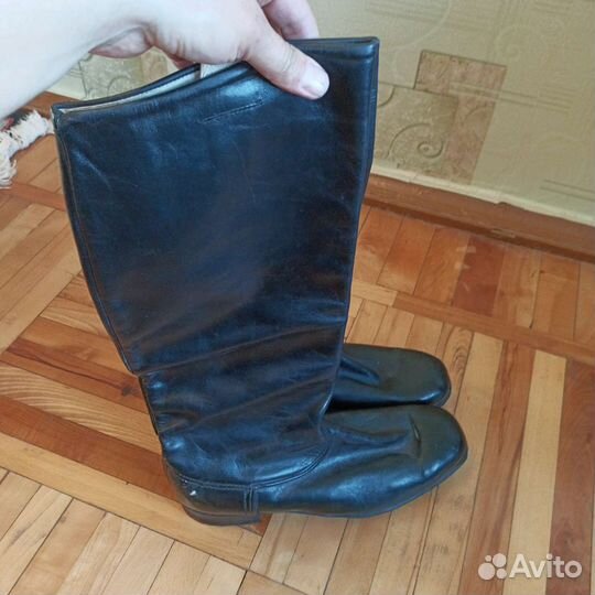 Сапоги хромовые для верховой езды 45р