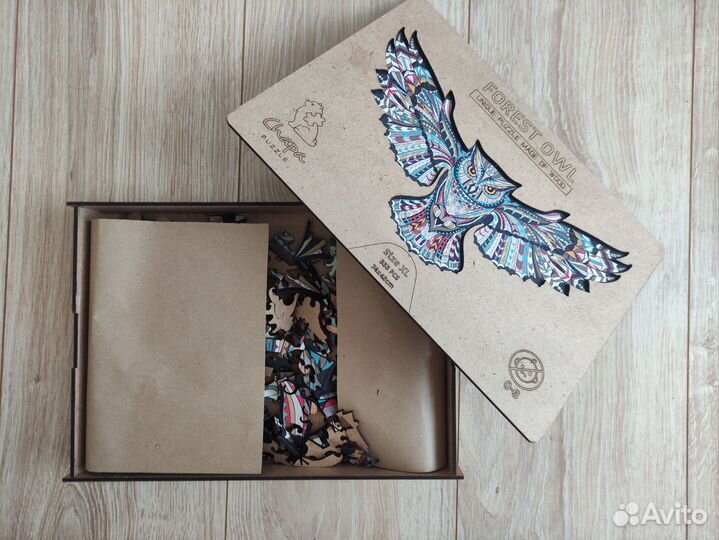 Деревянный пазл Лесная сова (XL/333) (Chapa)