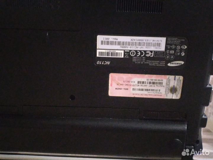 Ноутбук) Нетбук samsung nc110