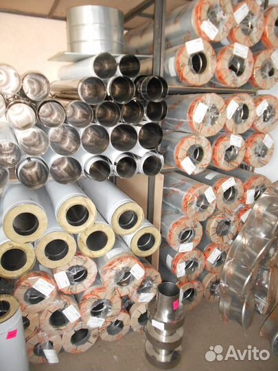 Сэндвич -трубы для дымохода 200х115 мм