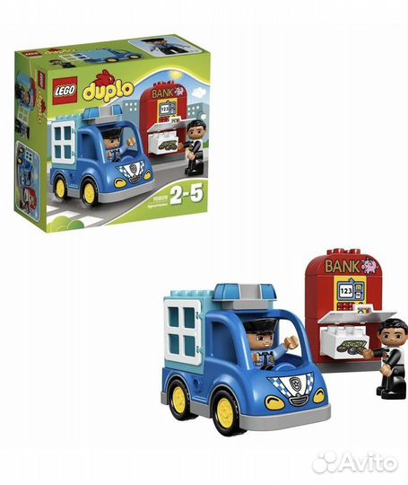 Lego duplo Town Полицейский патруль (10809)