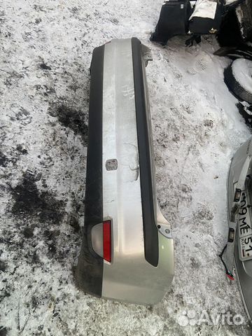 Бампер задний Ford Focus 2 хэтчбек под ремонт
