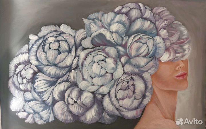 Оригинальная интерьерная картина акрилом