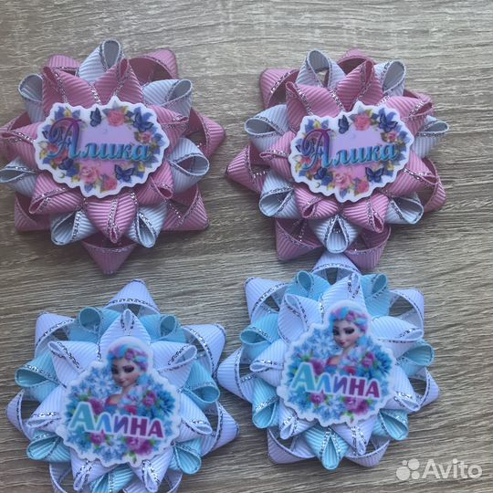 Именные Бантиков на резинках
