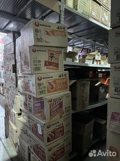 Азиатские закуски и лапша оптом из Китая