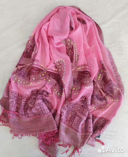 Палантин кашемир Италия