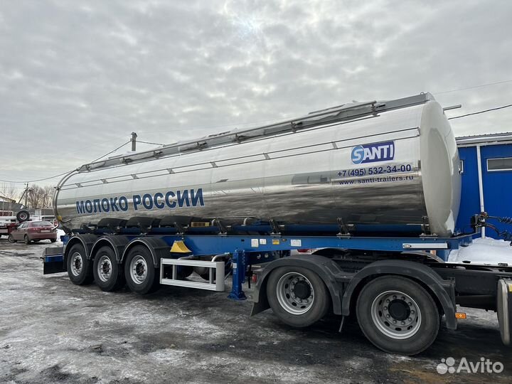 Полуприцеп пищевая цистерна Santi Масловоз, 2024