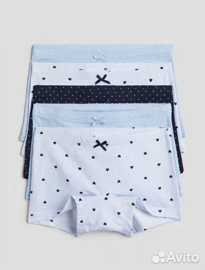 Трусы/ шорты для девочек hm 110/116 122/128