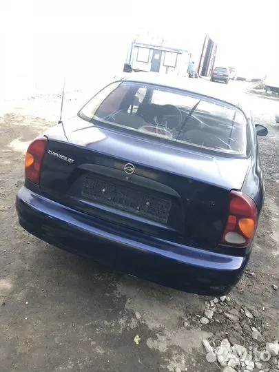 Вся задняя часть на chevrolet lanos разбор