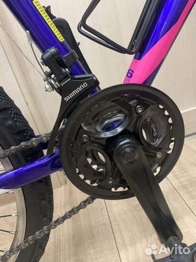 Велосипед алюминиевая рама 24 дюйма