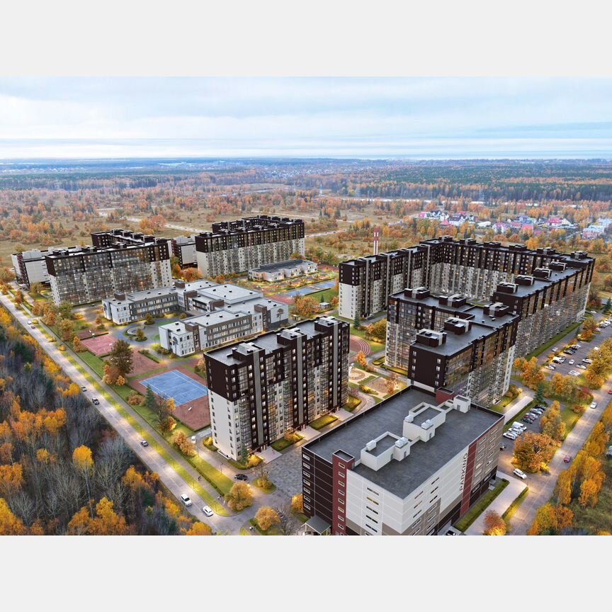 2-к. квартира, 55 м², 8/12 эт.