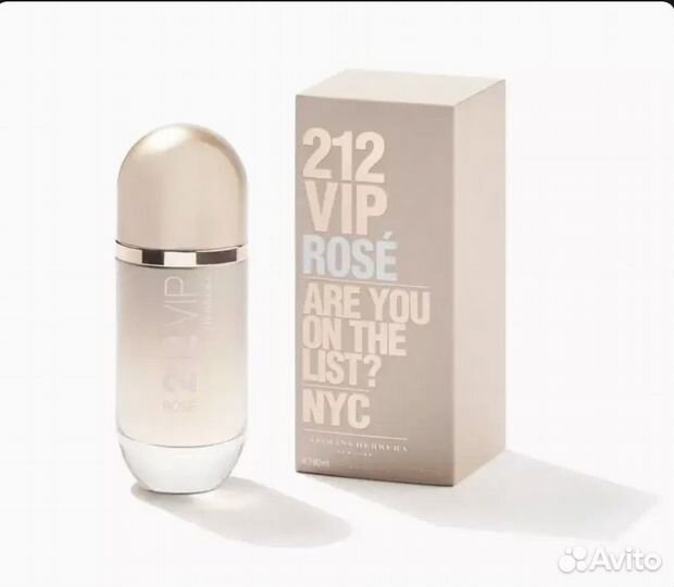 Духи женские carolina herera 212 Vip Rose 80ml