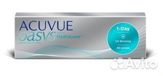 Acuvue oasys with HydraLuxe -2,5 (30 + 29 линз)