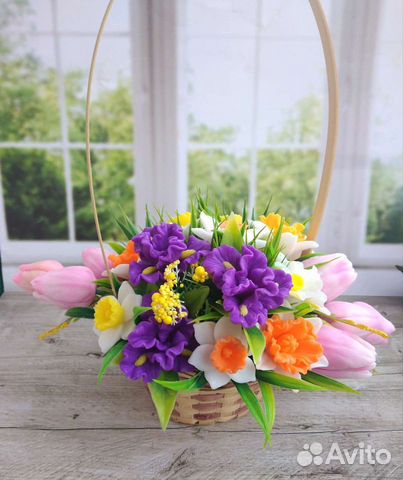 Букет из мыла ручной работы