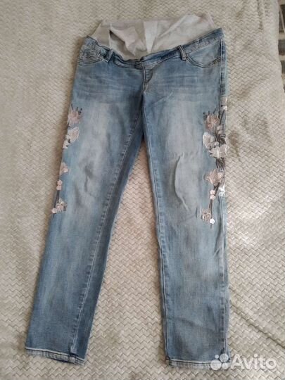 Джинсы для беременных 46