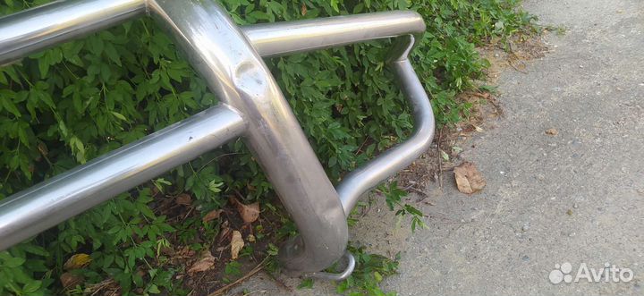 Кенгурятник с дополнительной защитой